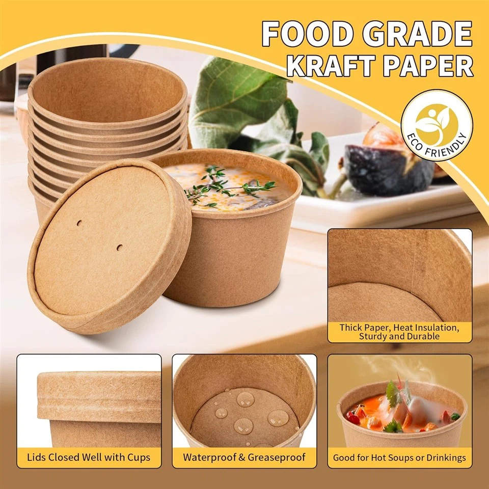 paper cups for hot soup